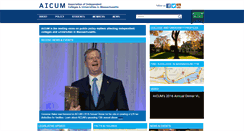 Desktop Screenshot of aicum.org
