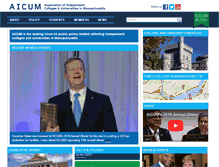 Tablet Screenshot of aicum.org